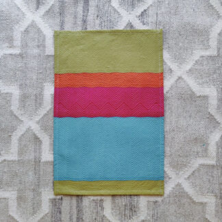 Calyz Green Pink Placemat Napkin Set